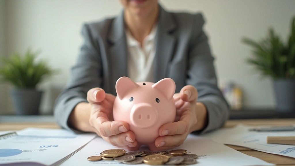 Persoonlijke budgetplanning met geld, calculator en notitieblok